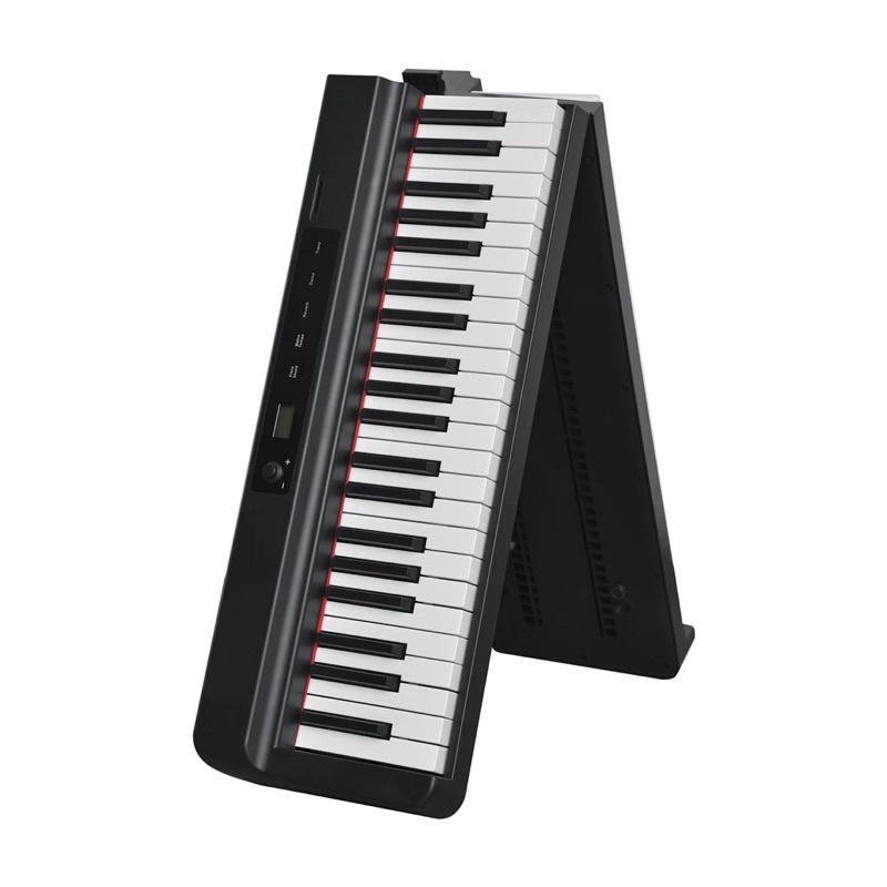 Foldable Electric Piano 88 Standard Keys USB MIDI F6 (black)